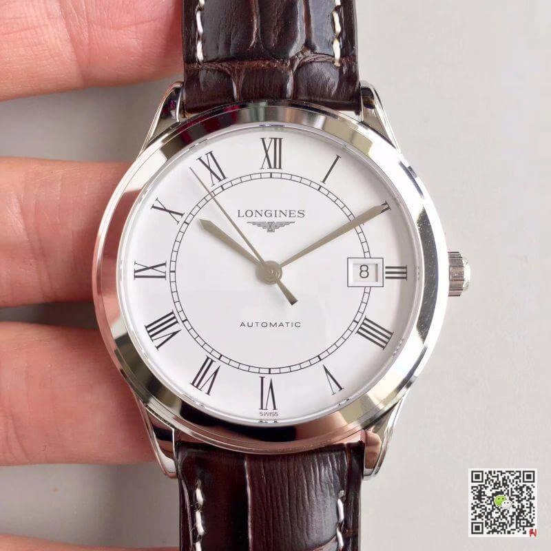 Longines Record L2.820.4.11.2 1:1 Best Edition Replica Watch Swiss ETA2824